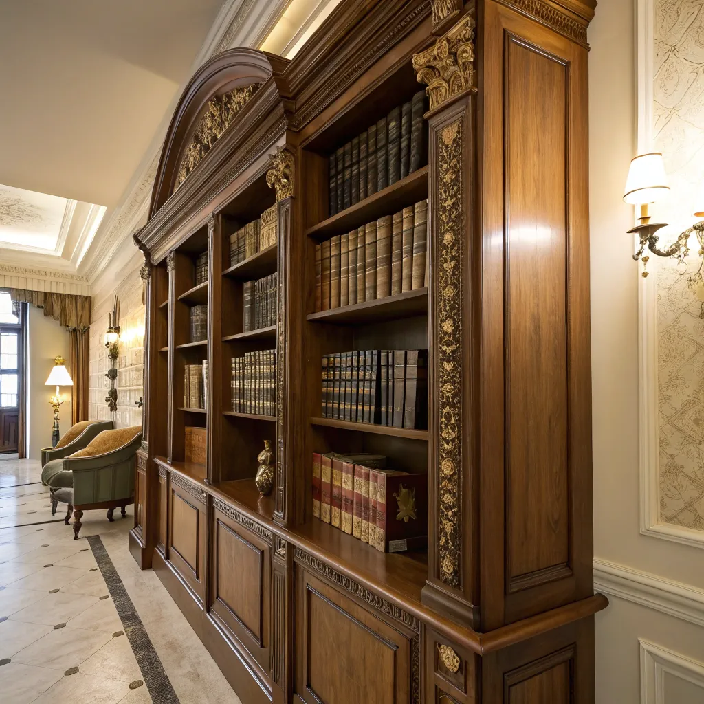 Elegant bookshelf
