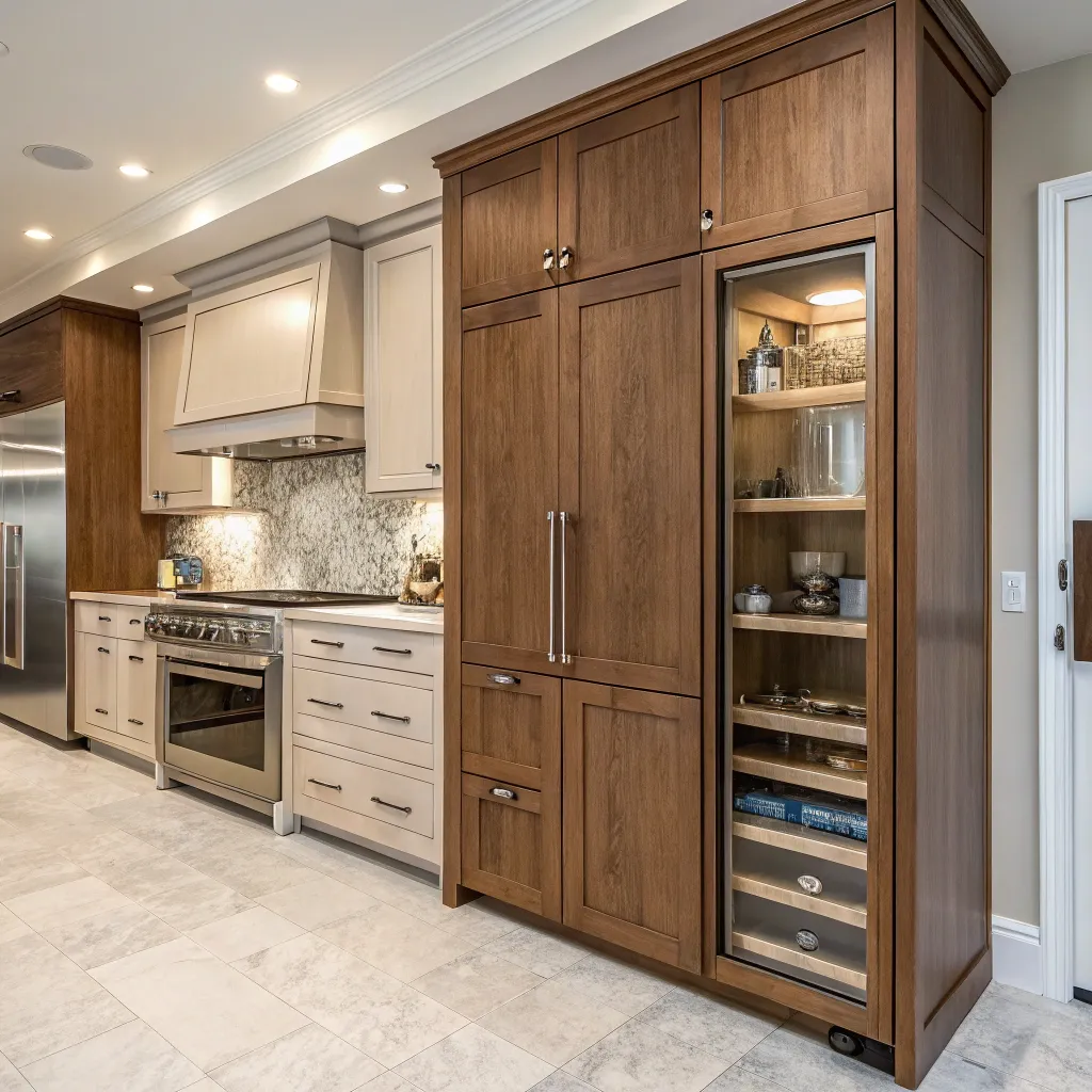 Custom kitchen cabinet